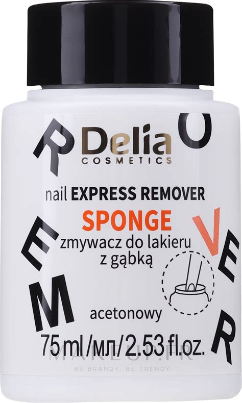 Delia Sponge Nail Polish Remover Acetone Dissolvant De Vernis