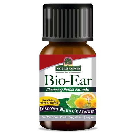 Nature S Answer Bio Ear Topical Formula Ml