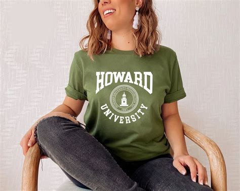 Howard University T Shirt, Howard Tee, Vintage School College ...