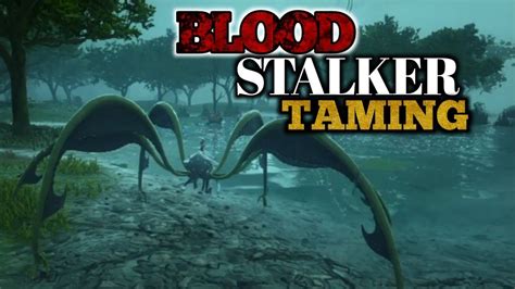 BLOOD STALKER TAMING Ark Survival Evolved Genesis Dlc Part 2 YouTube