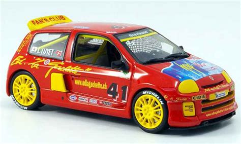 Coche Miniatura Renault Clio V6 1 43 Eagle V6 II No 3 Ilion F Matifas