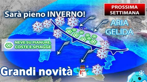 Meteo Fortissima Nevicata In Arrivo Al Piano Da Nord A Sud A Partire