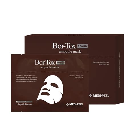 Medi Peel Bor Tox 5 Peptide Ampoule Mask 30ml Ампульная маска с