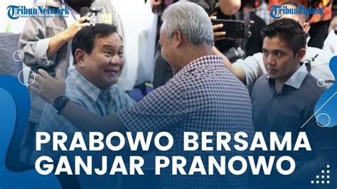 Kedipan Mata Prabowo Jawab Soal Ganjar Berikan Rapor Merah Penegakan