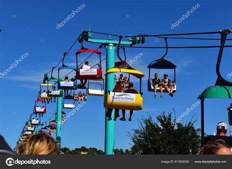 Des Moines Iowa Usa August 2023 Iowa State Fair 2023 – Stock Editorial ...