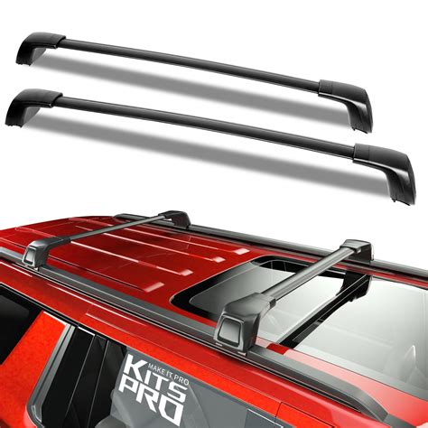 Snapklik KitsPro 260lb Roof Rack Cross Bars For 2021 2024 Chevy