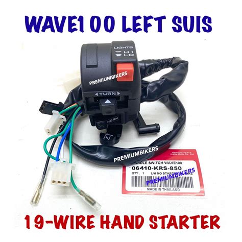 Wave Handle Switch Honda Kiri Kanan Left Right Suis Wave