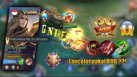 LANCELOT PAKAI BOD SEMI TANK BUILD MUSUH AUTO COKLAT LANCELOT