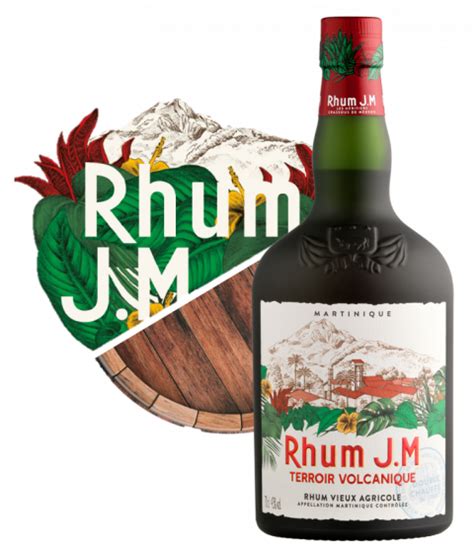 Rhum JM Vieux Terroir Volcanique Rhum J M