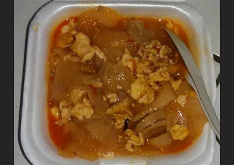 Resep Seblak Bakso Sosis Supeeerrr Hot Enduull Oleh Neng G Elis Bohay Cookpad