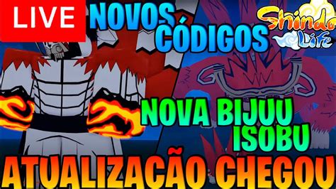 Atualiza O Chegou Novo C Digo Nova Biju Gen Live Shindo Life