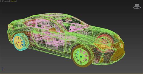 Lexus Rc 350 3d Model By Alphagroup