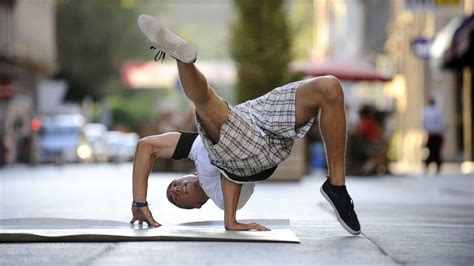 Sport Or Street Hobby Breakdancing And Skateboarding Provisionally