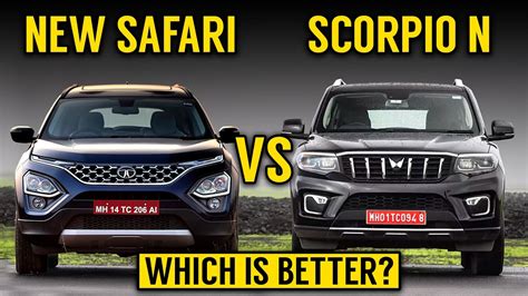 Tata Safari 2023 Vs Mahindra Scorpio N Detailed Comparison Scorpio