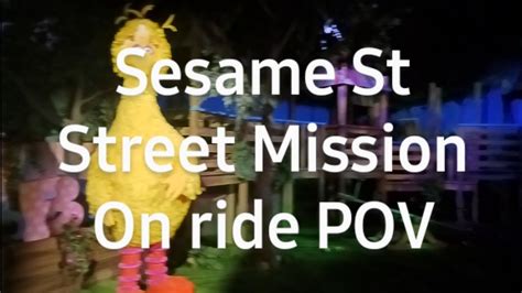 Sesame Street Street Mission On Ride POV PortAventura World