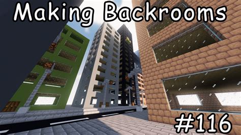 Making Backrooms In Minecraft Part Youtube