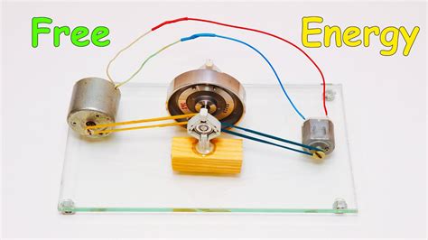 Free Energy Generator With Two Dc Motor Youtube