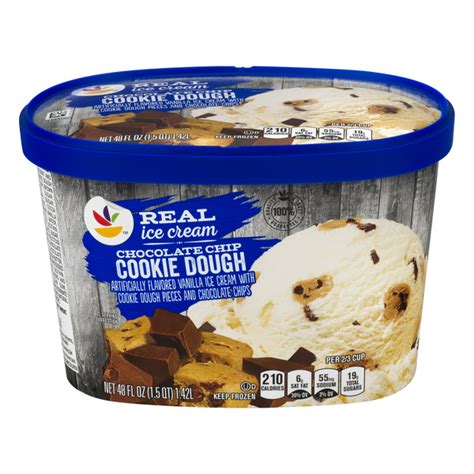 Save On Stop And Shop Real Ice Cream Chocolate Chip Cookie Dough Order Online Delivery Stop And Shop