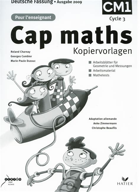 Cap Maths cycle 3 CM1 par Canopé jenseigne fr