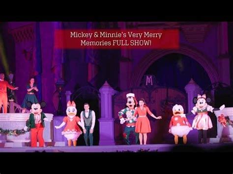 Mickey Minnies Very Merry Memories In 4K Mickey Minnie Christmas