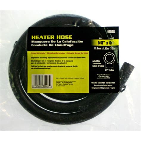 Continental 6ft X 5/8in Heater Hose