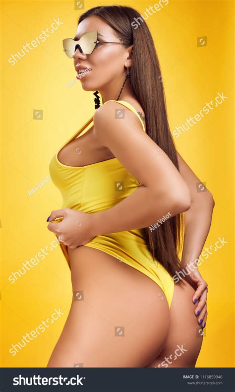 Portrait Gorgeous Beautiful Sexy Brunette Perfect Stock Photo 1116859946 Shutterstock