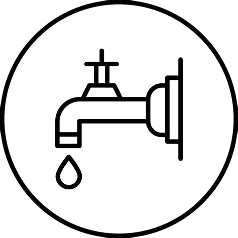 Water Tap Vector Icon 37054318 Vector Art At Vecteezy