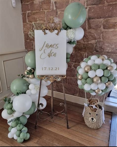 Christening Themes Christening Decorations Balloon Centerpieces Diy