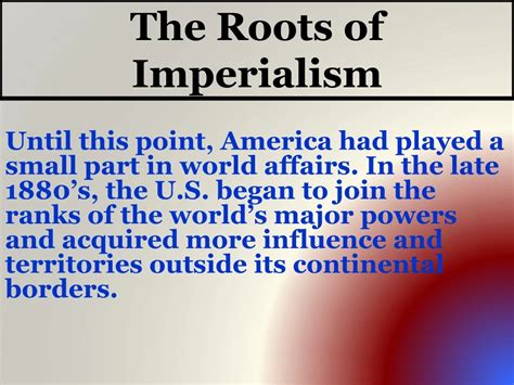 Ppt The Roots Of Imperialism Powerpoint Presentation Free Download