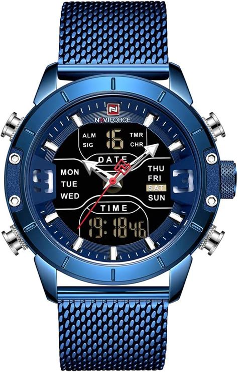 Skmei Herren Armbanduhr Wasserdicht Milit R Analog Digital Uhr Mit