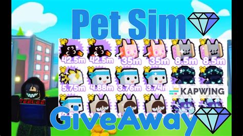 Live Pet Sim X Trading Giving Hardcore Pets Free B T Pet