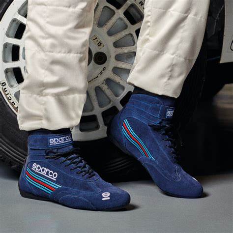 Sparco Martini Racing Schuhe Blau