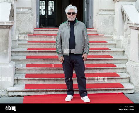 Spanish Film Director Pedro Almodovar High Resolution Stock Photography