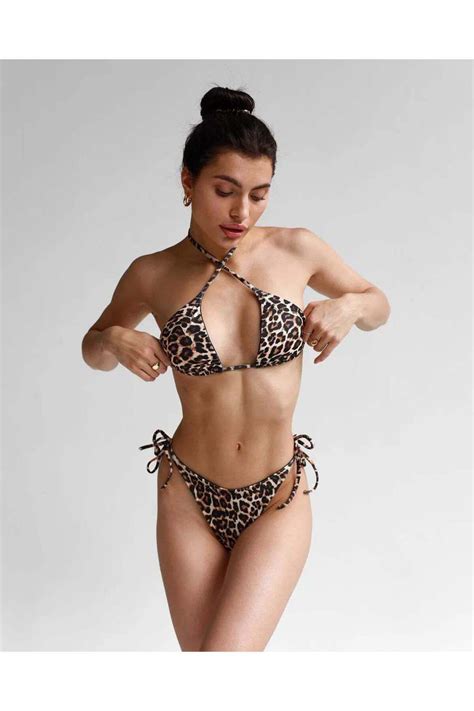 BF Bikini Fashion Leopar bikini takım Fiyatı Yorumları Trendyol