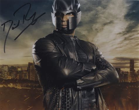 David Ramsey As John Diggle Spartan Arrow Celebrity Ink Autographs