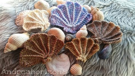 Scallop Shell Motif Pattern By Loren G Crochet Shell Pattern Crochet