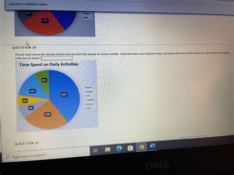 Answered The Pie Chart Shows The Amount Of Time Bartleby