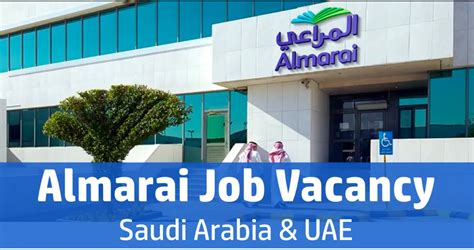 Almarai Job Vacancies In Saudi Arabia 2023 ITjobzy