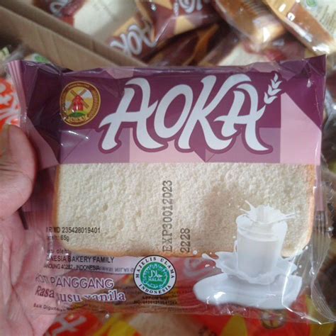 Jual Roti Aoka Panggang Dan Gulung Keju Momotaro Dus Packing Shopee