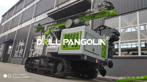 Khitan Dth Hydraulic Crawler Drilling Rig