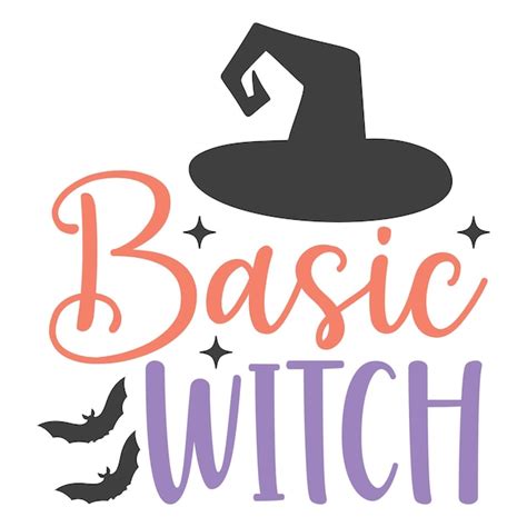 Premium Vector Basic Witch