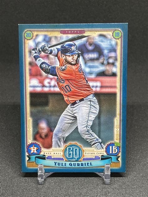 Topps Gypsy Queen Indigo Yuli Gurriel F For Sale