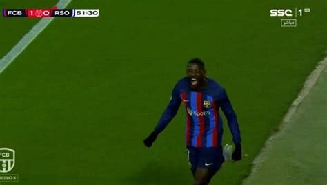 Gol Ousmane Dembélé En Barcelona Vs Real Sociedad En Vivo Así Anotó El Atacante Francés El 1 0