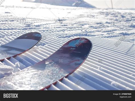 Tips Skis On Fresh Image & Photo (Free Trial) | Bigstock