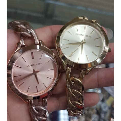 Michael Kors Original Mk 3222 Mk 3223 Gold Ros Gold Fesyen Wanita