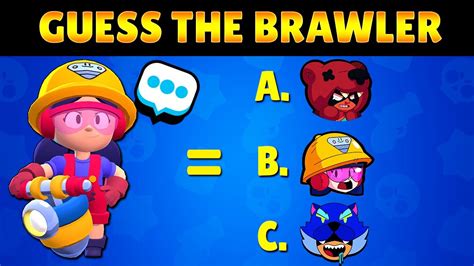 GUESS THE BRAWLER SOUND Brawl Stars Quiz YouTube