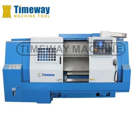 Automatic Hydraulic Live Tooling Slant Bed Lathe Cnc Machine High