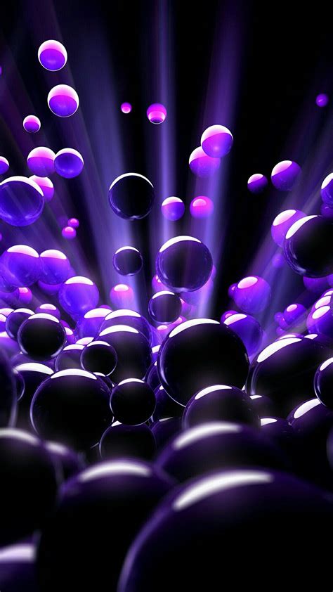 Wallpaper 3d Purple