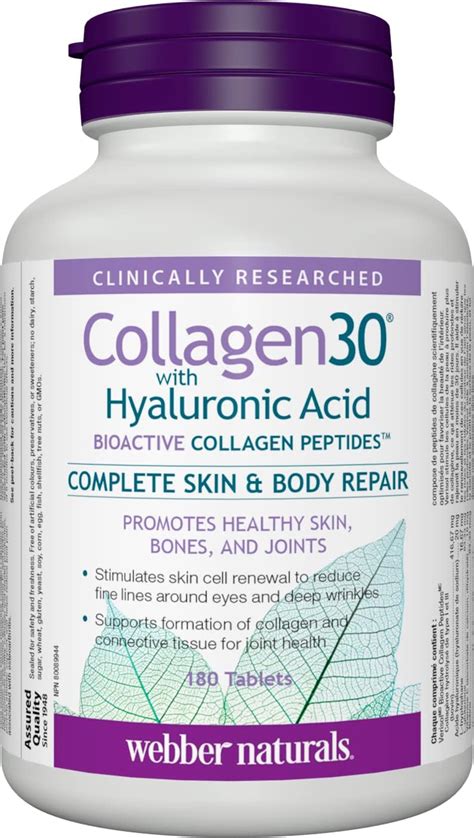 Webber Naturals Collagen Tabs Amazon Au Health Household