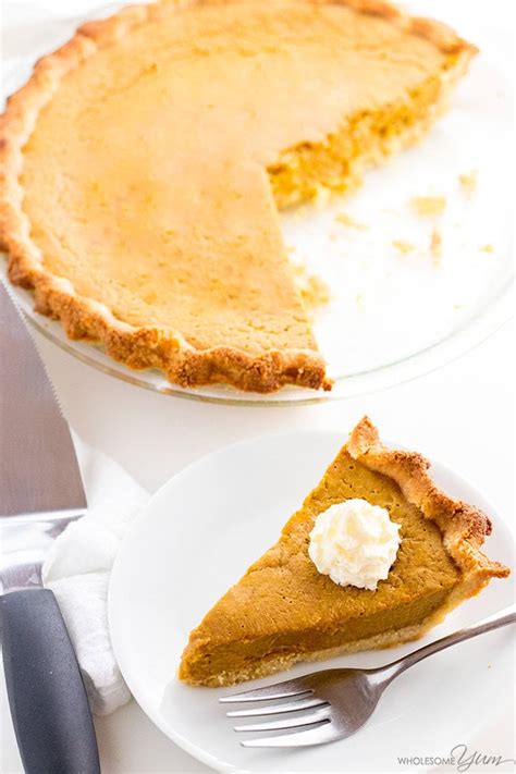 Sugar Free Keto Pumpkin Pie The Best Wholesome Yum